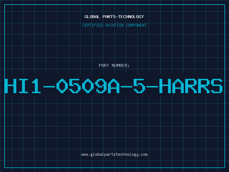 Aviation Part HI1-0509A-5-HARRS