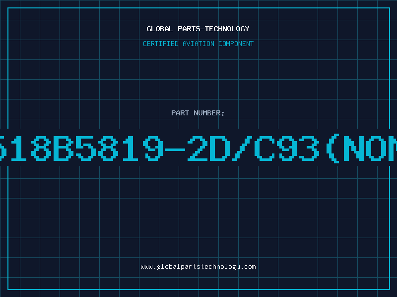 Aviation Part HI1-0518B5819-2D/C93(NOMARK)1