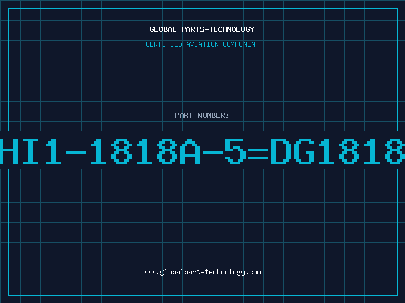 Aviation Part HI1-1818A-5=DG1818