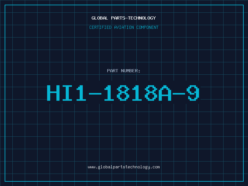 Aviation Part HI1-1818A-9