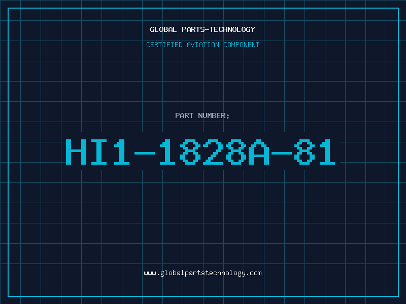 Aviation Part HI1-1828A-81