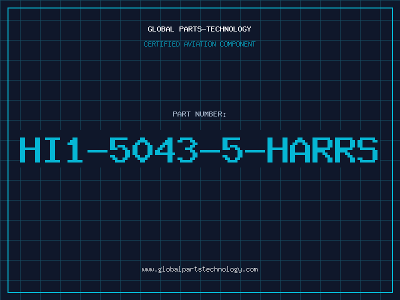 Aviation Part HI1-5043-5-HARRS