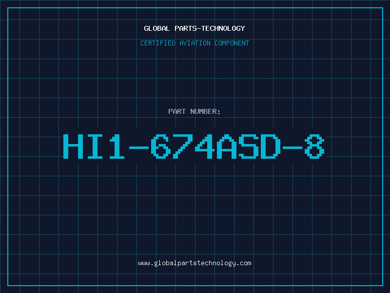 Aviation Part HI1-674ASD-8