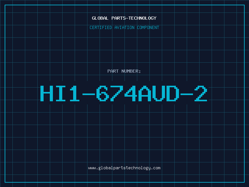Aviation Part HI1-674AUD-2
