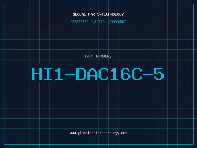Aviation Part HI1-DAC16C-5
