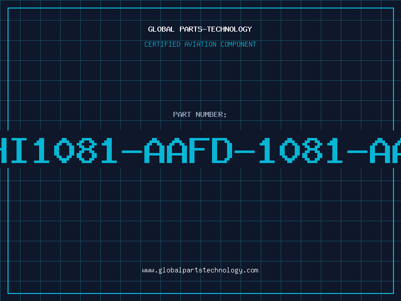 Aviation Part HI1081-AAFD-1081-AA