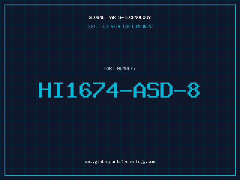 Aviation Part HI1674-ASD-8