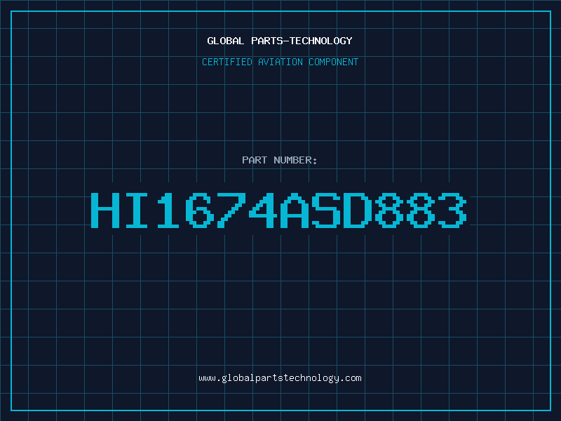 Aviation Part HI1674ASD883