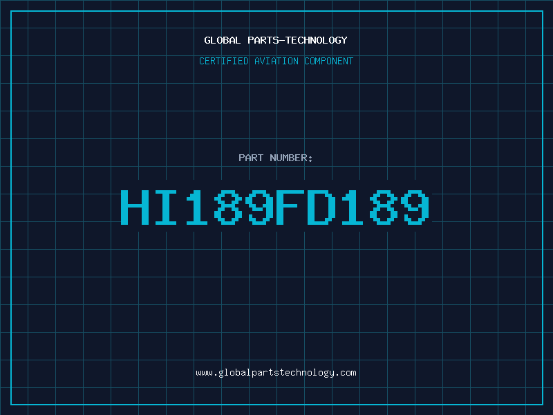 Aviation Part HI189FD189