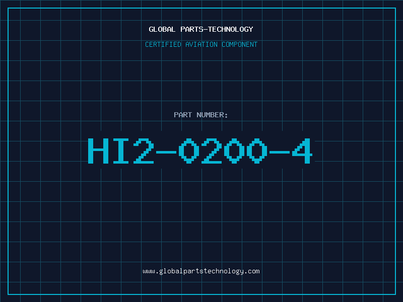 Aviation Part HI2-0200-4