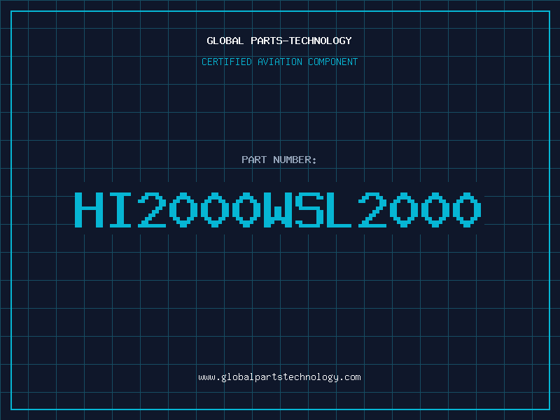 Aviation Part HI2000WSL2000
