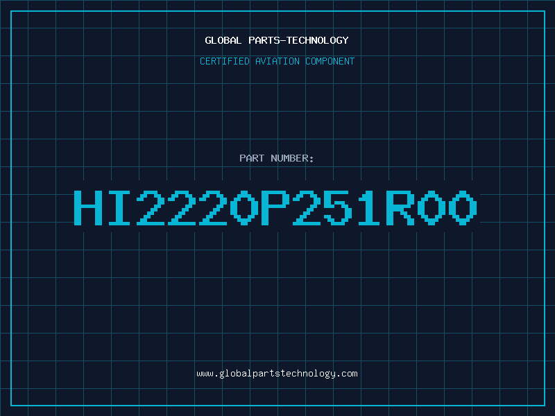 Aviation Part HI2220P251R00