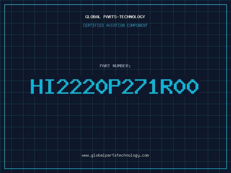 Aviation Part HI2220P271R00
