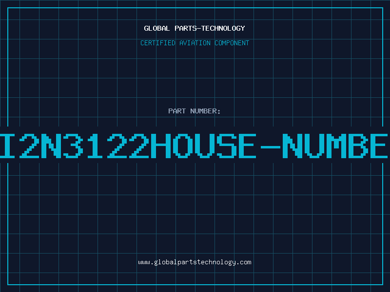 Aviation Part HI2N3122HOUSE-NUMBER