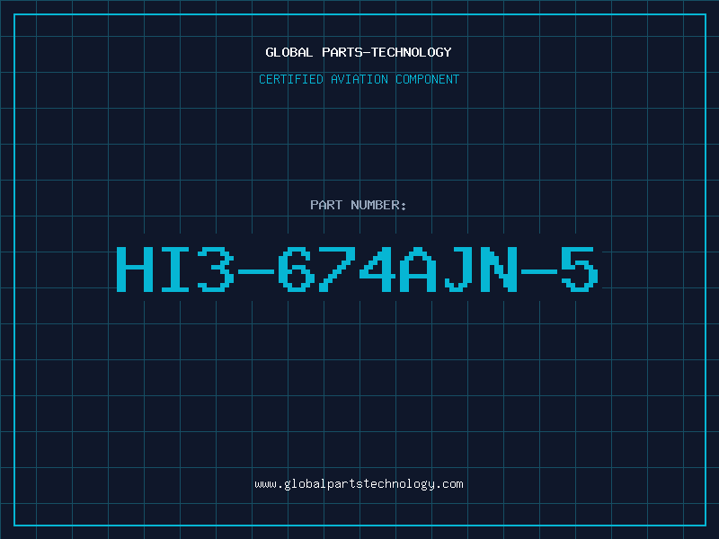 Aviation Part HI3-674AJN-5