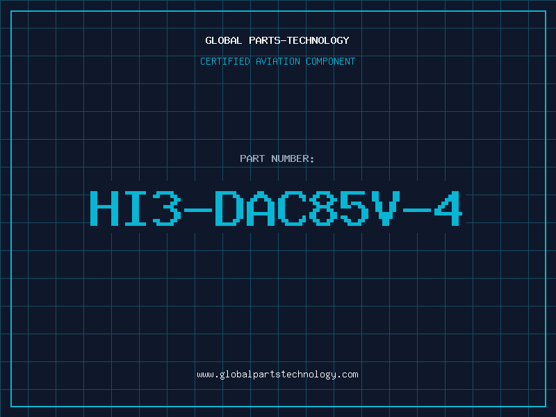 Aviation Part HI3-DAC85V-4