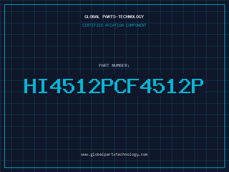 Aviation Part HI4512PCF4512P
