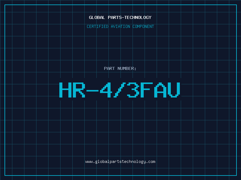 Aviation Part HR-4/3FAU