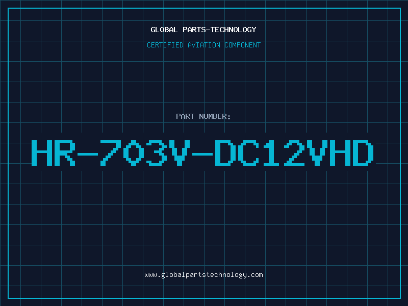 Aviation Part HR-703V-DC12VHD