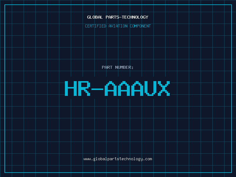 Aviation Part HR-AAAUX