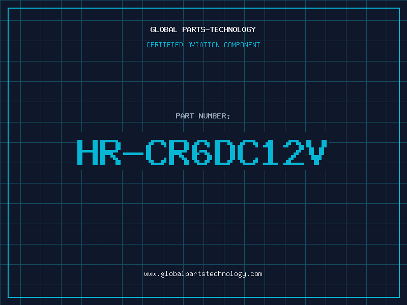 Aviation Part HR-CR6DC12V