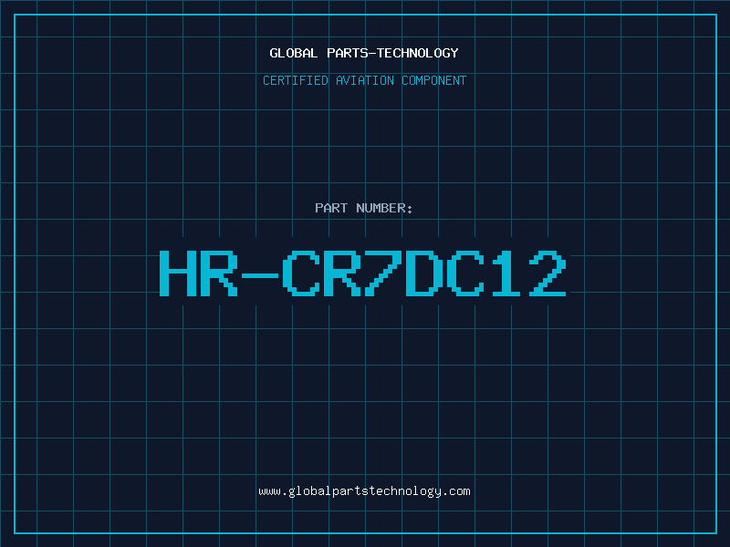 Aviation Part HR-CR7DC12