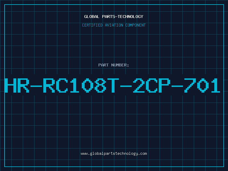Aviation Part HR-RC108T-2CP-701