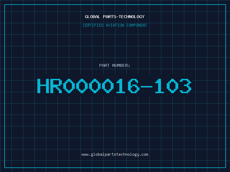 Aviation Part HR000016-103