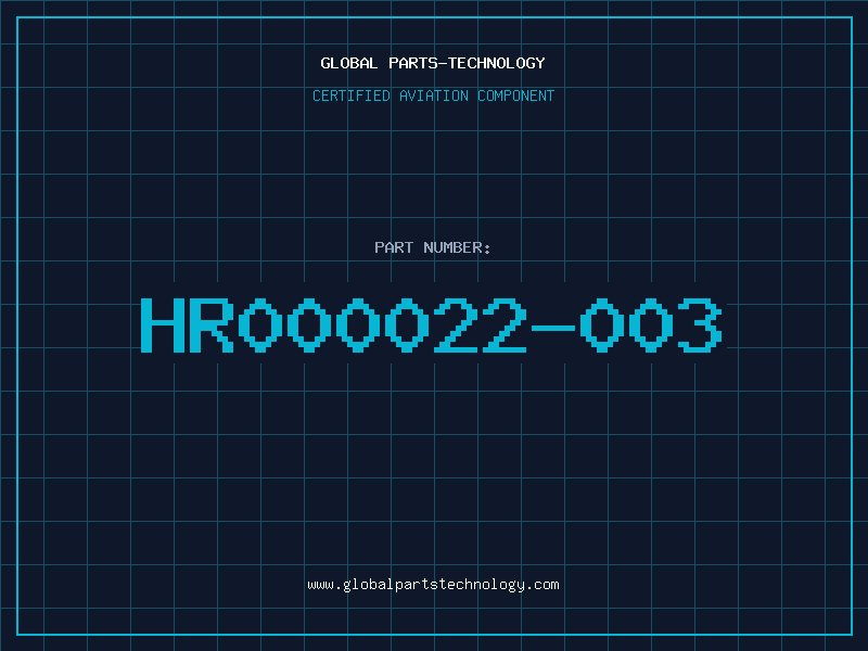 Aviation Part HR000022-003