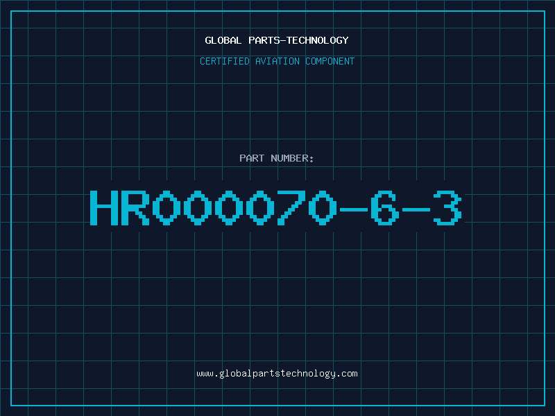 Aviation Part HR000070-6-3