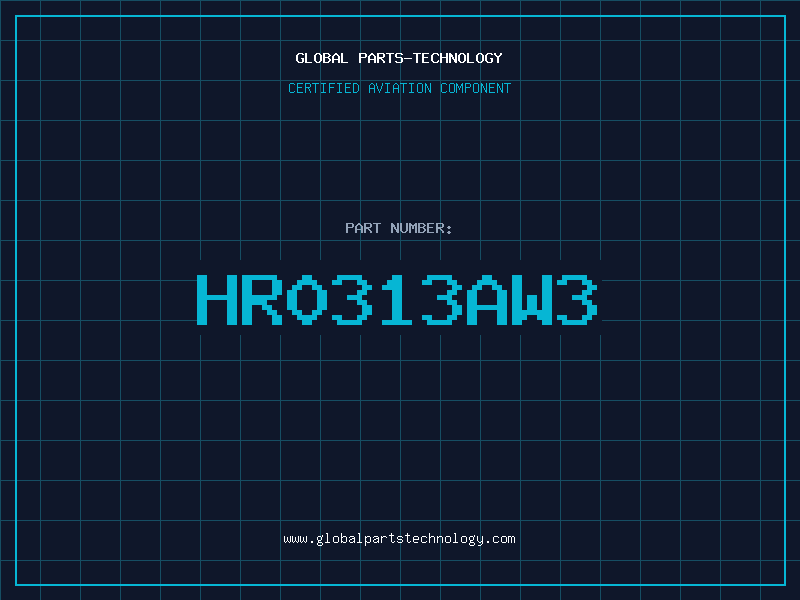 Aviation Part HR0313AW3