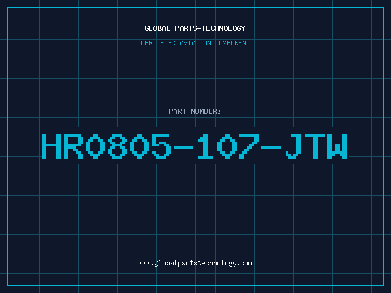 Aviation Part HR0805-107-JTW