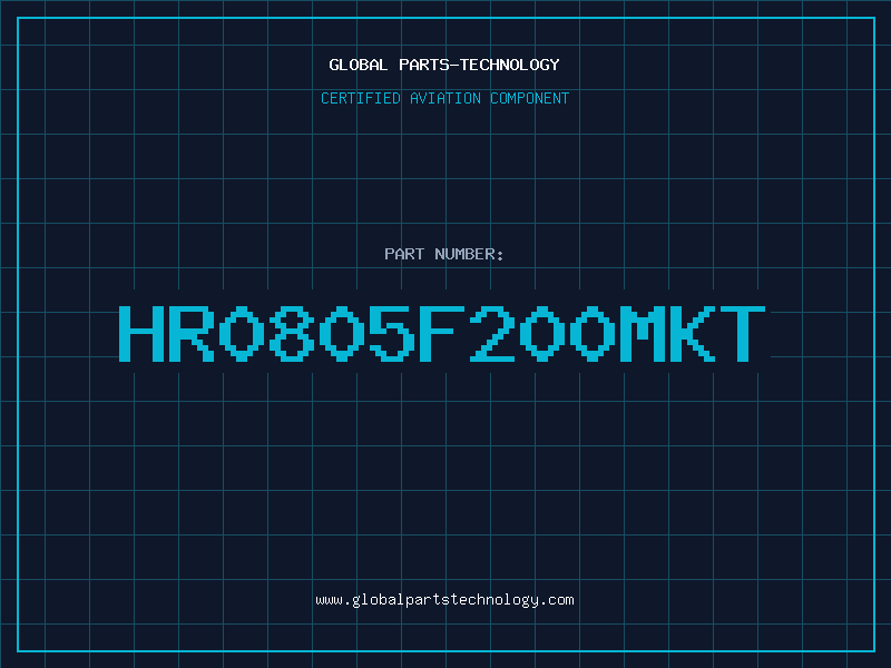 Aviation Part HR0805F200MKT