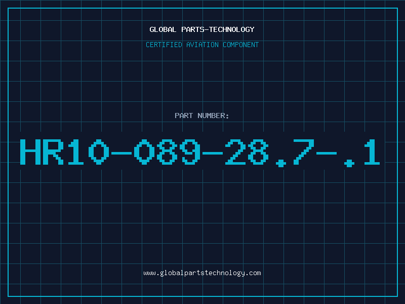 Aviation Part HR10-089-28.7-.1