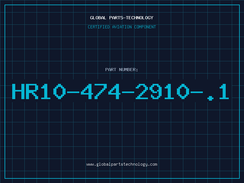 Aviation Part HR10-474-2910-.1