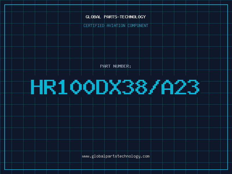 Aviation Part HR100DX38/A23