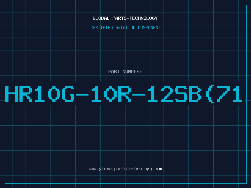 Aviation Part HR10G-10R-12SB(71