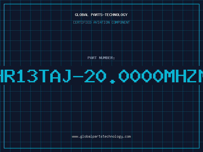 Aviation Part HR13TAJ-20.0000MHZM