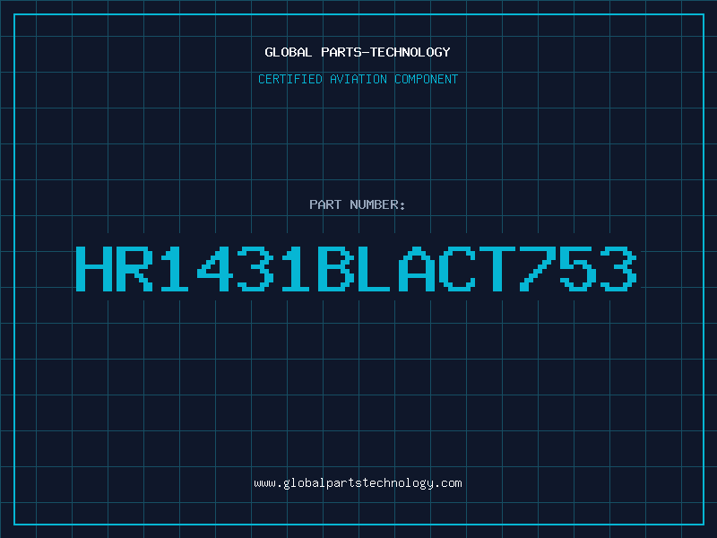 Aviation Part HR1431BLACT753