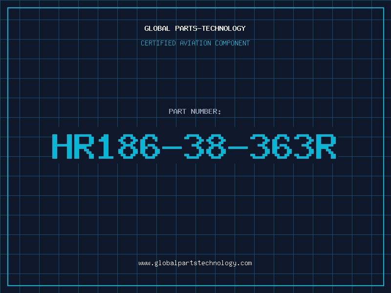Aviation Part HR186-38-363R