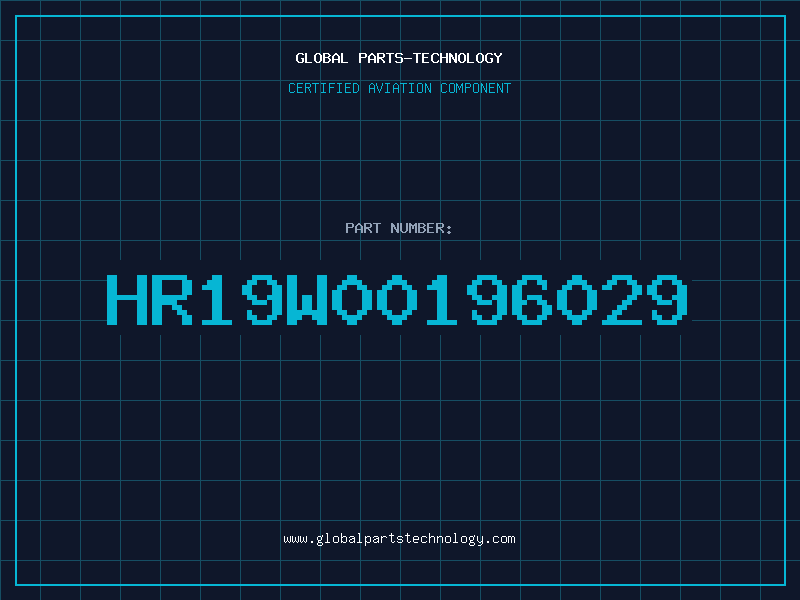 Aviation Part HR19W00196029