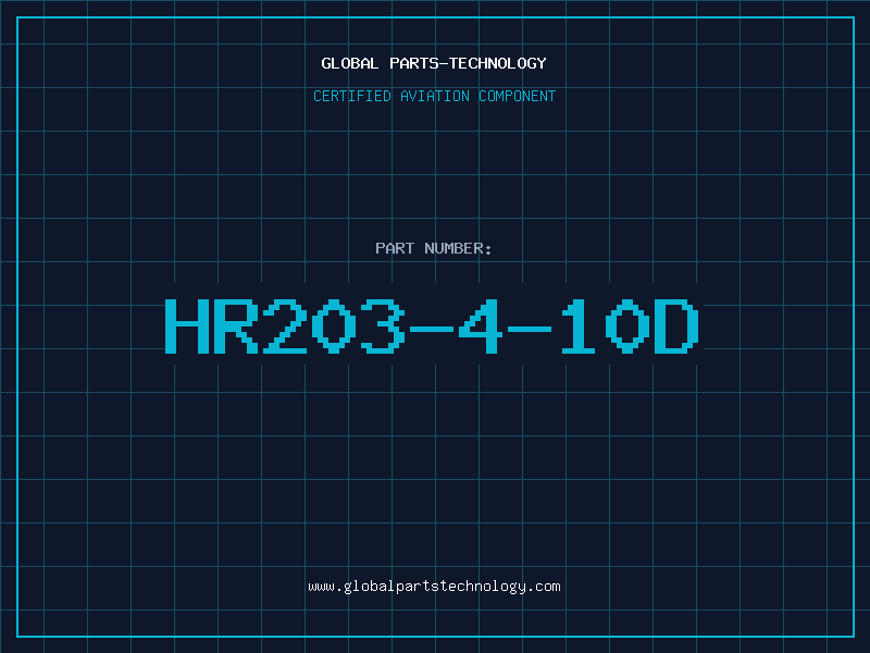 Aviation Part HR203-4-10D