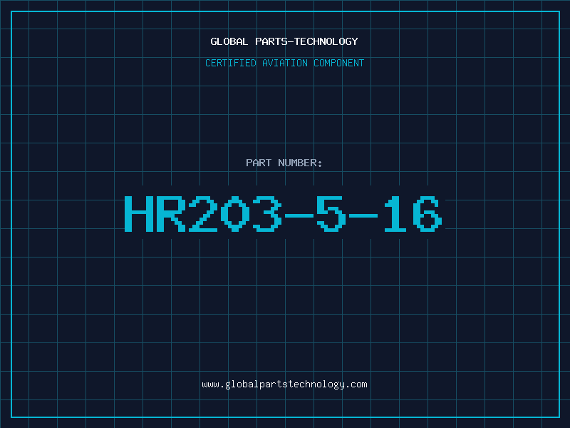 Aviation Part HR203-5-16