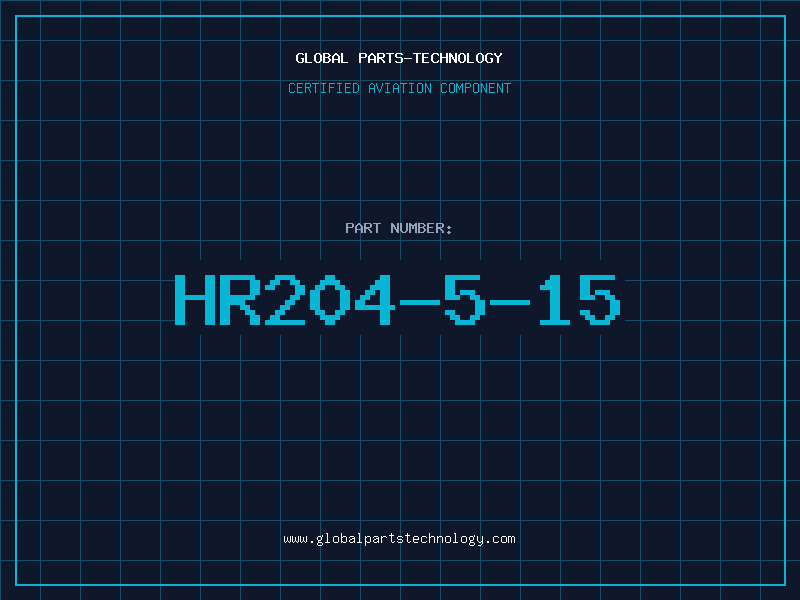Aviation Part HR204-5-15