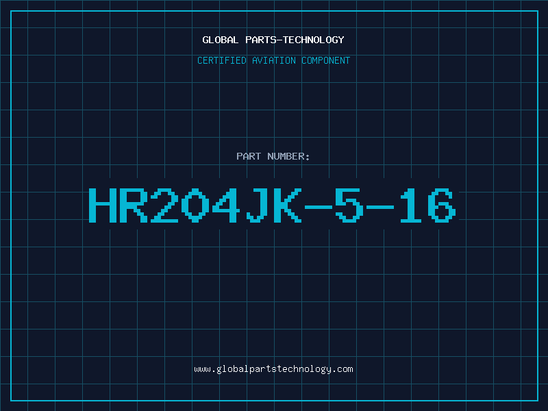 Aviation Part HR204JK-5-16