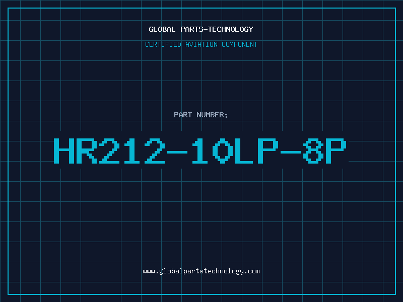 Aviation Part HR212-10LP-8P