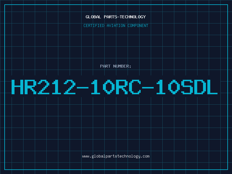 Aviation Part HR212-10RC-10SDL