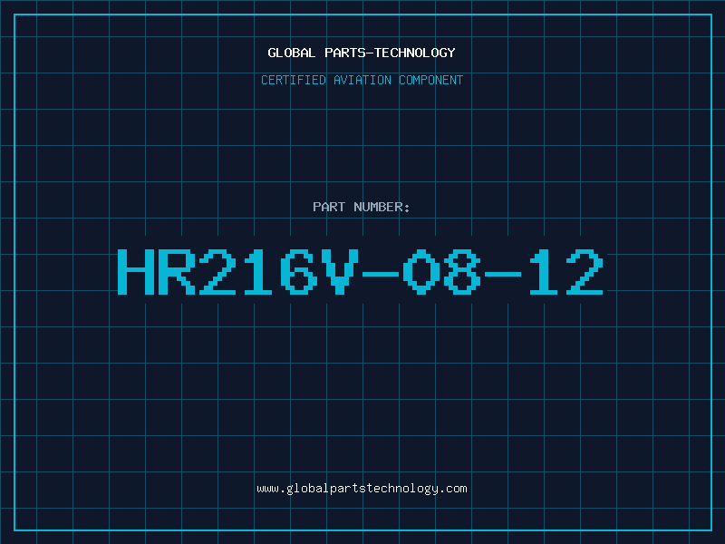 Aviation Part HR216V-08-12