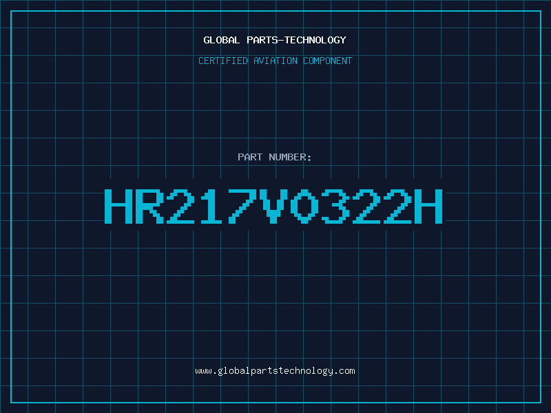 Aviation Part HR217V0322H