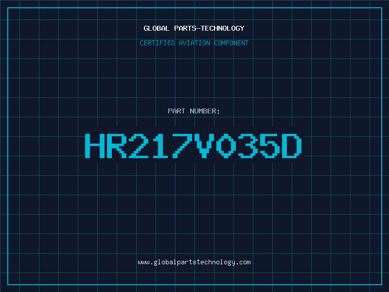Aviation Part HR217V035D